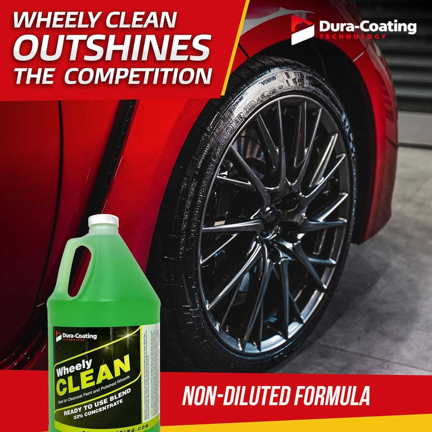 DURA-COATING TECHNOLOGY Wheely Clean Professional Wheel Cleaner Highly Effective