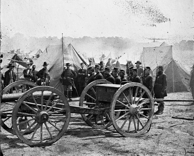 12 Pound Howitzer Gun Butterfield's Brigade 8"x 10" Civil War Photo Picture #10