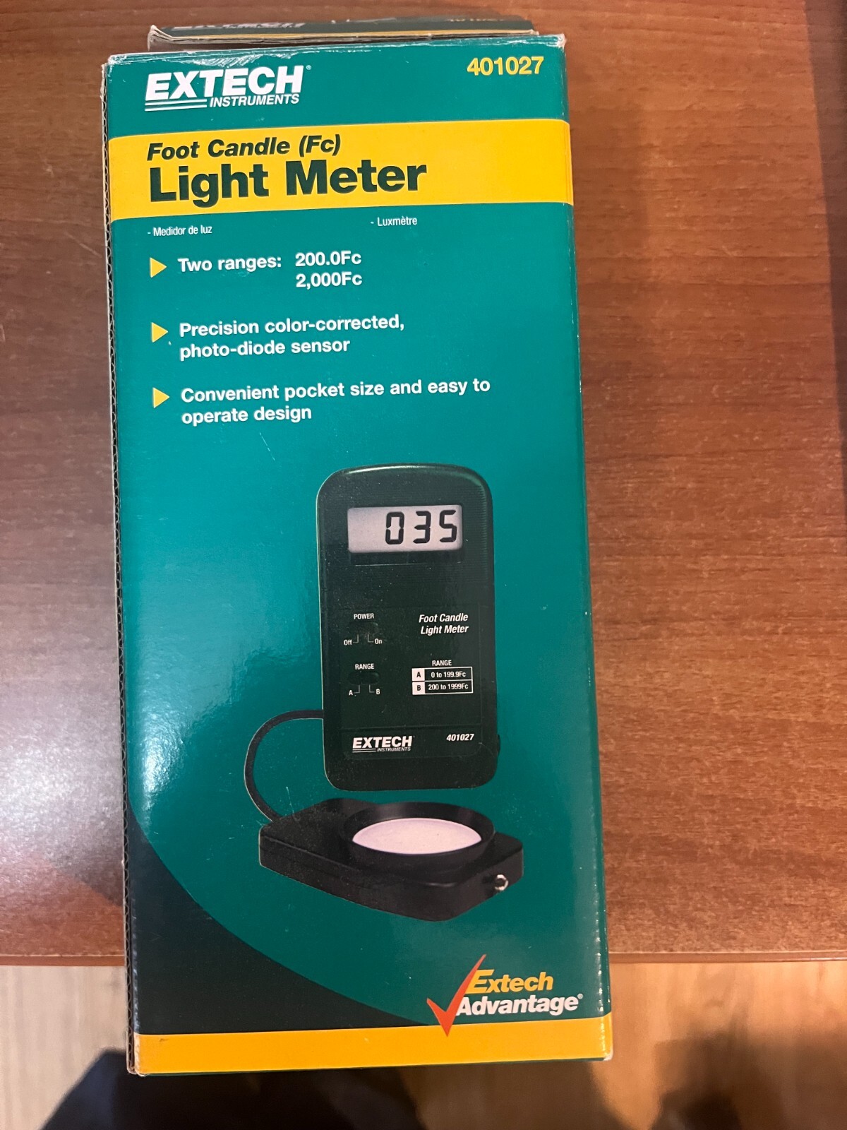 EXTECH Instruments 401027 light meter