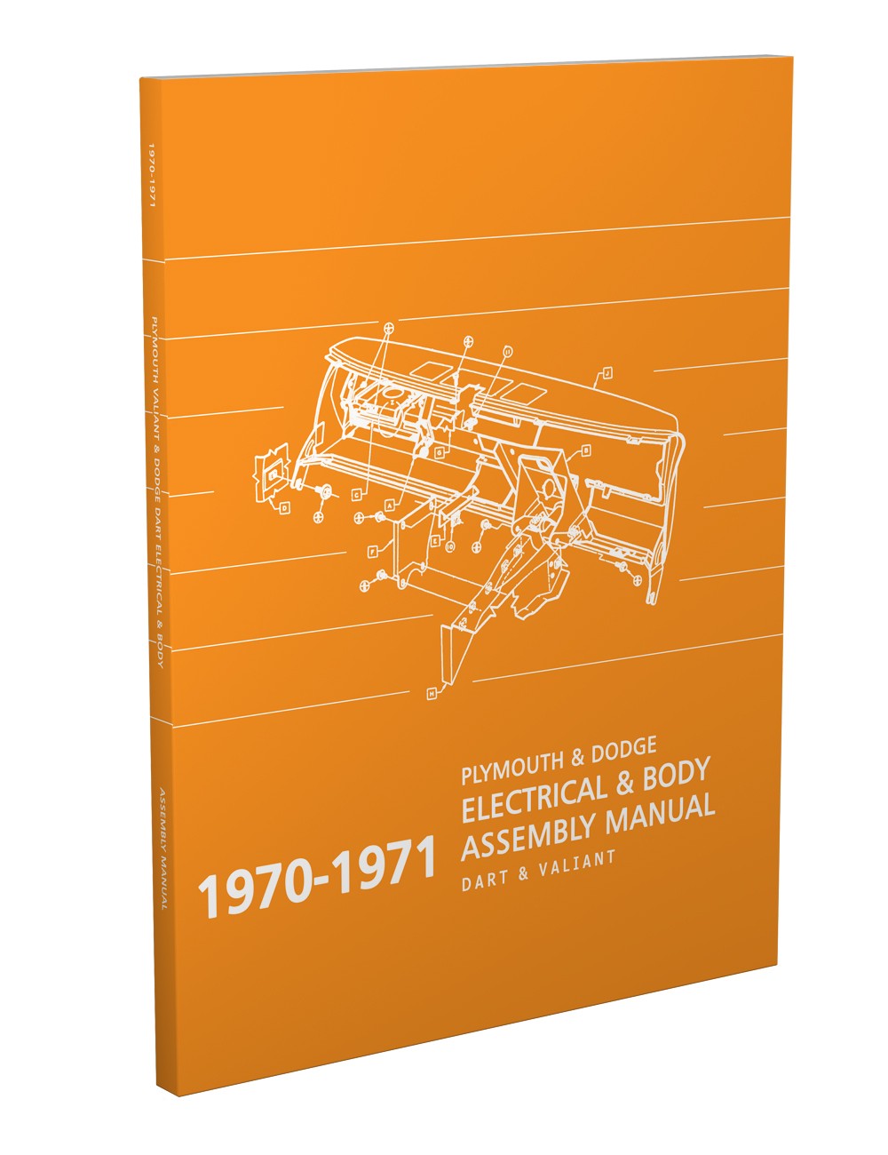 1970-1971 Valiant and Duster Electrical and Body Assembly Manual Plymouth Scamp