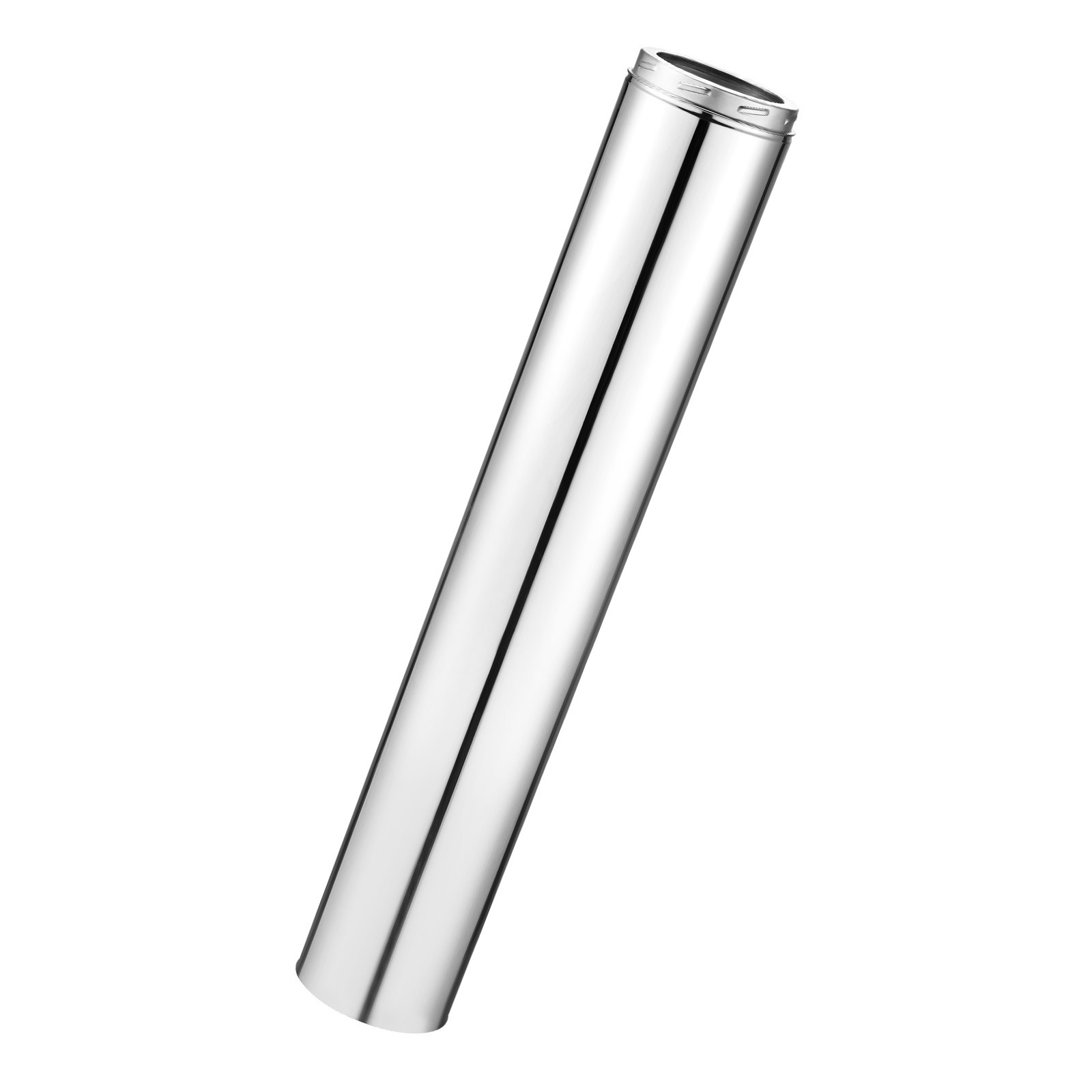 Uimoso 6 x 48 Inch Stainless Steel Insulated Double-Wall Chimney Pipe