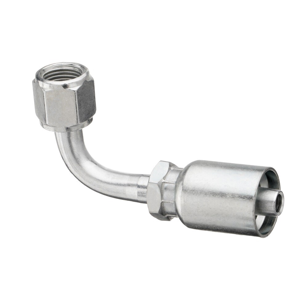 10 Pack 3/8" JIC 37° Female 90° Elbow Hydraulic Hose Fittings For 3/8" I.D. Hose