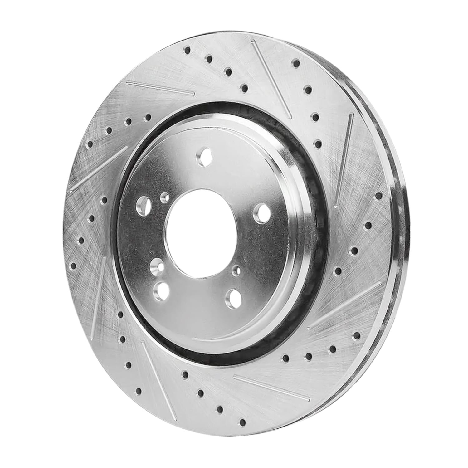Front Rear Drilled Slotted Disc Brake Rotors for Honda Pilot Ridgeline Passport
