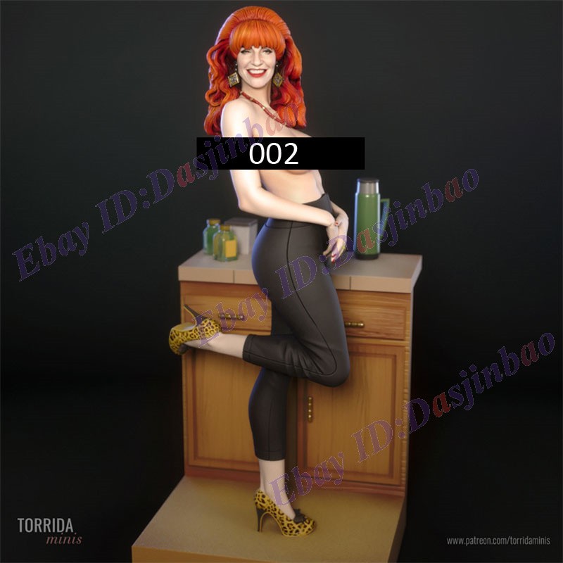 Peggy Bundy 1/8 1/6 1/4 1/3 3D Print Model Kit Unpainted Unassembled 3 Ver NSFW