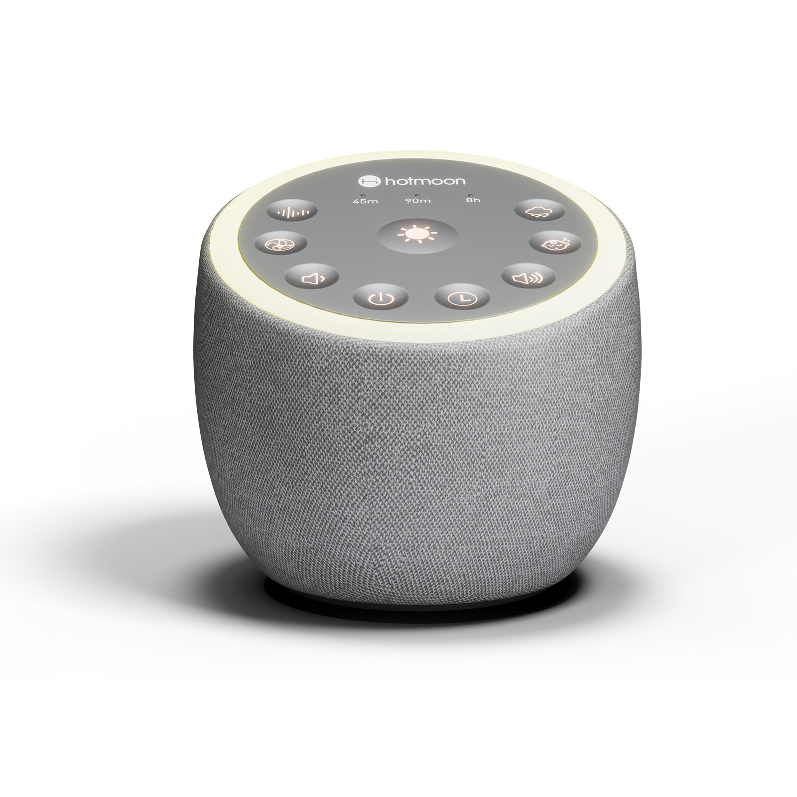 White Noise Sound Machine with 40 Sounds Therapy Rain Fan for Yoga Sleeping Aid