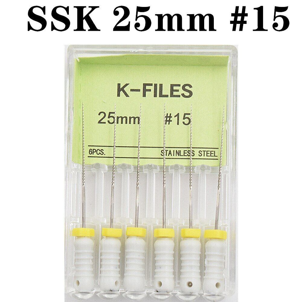 Dental Endodontic Endo Root Canal H/K-Files File Niti/Steel 21/25/31 mm Hand Use