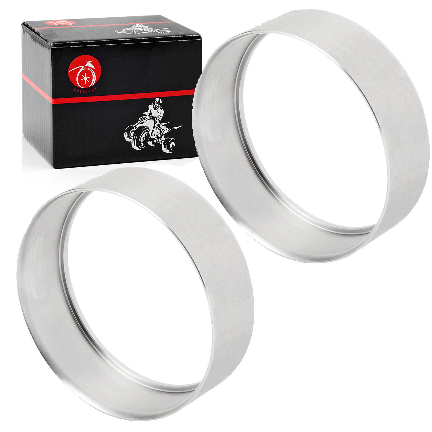 2x New Strut Hub Seal Sleeve Front For Polaris Sportsman 325 400L 500 5222193