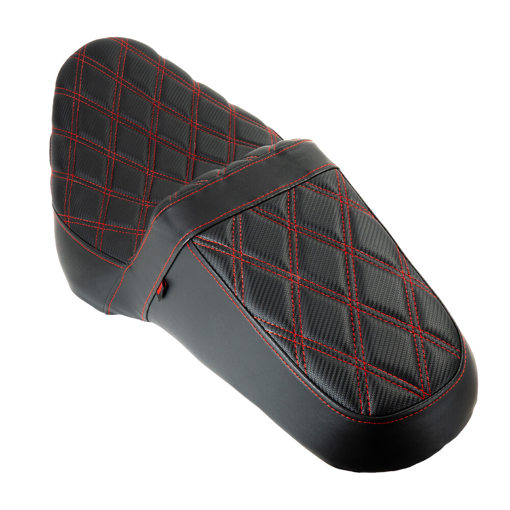 Seat Red Stitch For Harley Street Glide FLHX 2006-07 / Road King FLHR 1997-2007