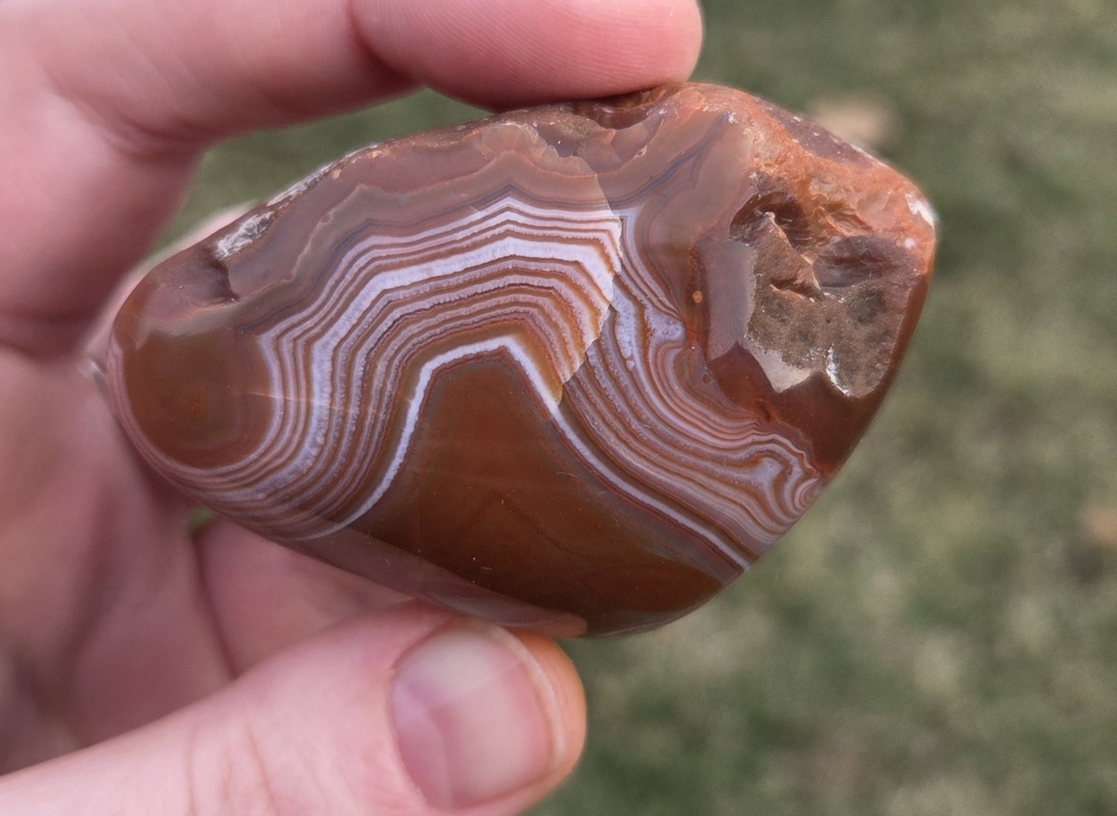 Face Polished Lake Superior Agate