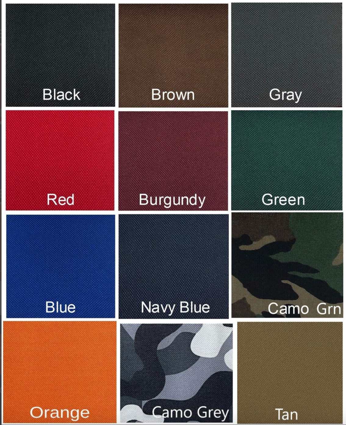 RANDALL CANVAS KNIFE SHEATH CASE POUCH w/Sheath Straps 10" - 22" See Colors USA