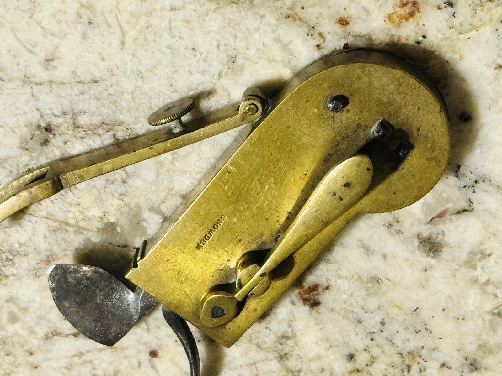 Antique Spring Lancet Or Gleam Surgical Instrument Bloodletting