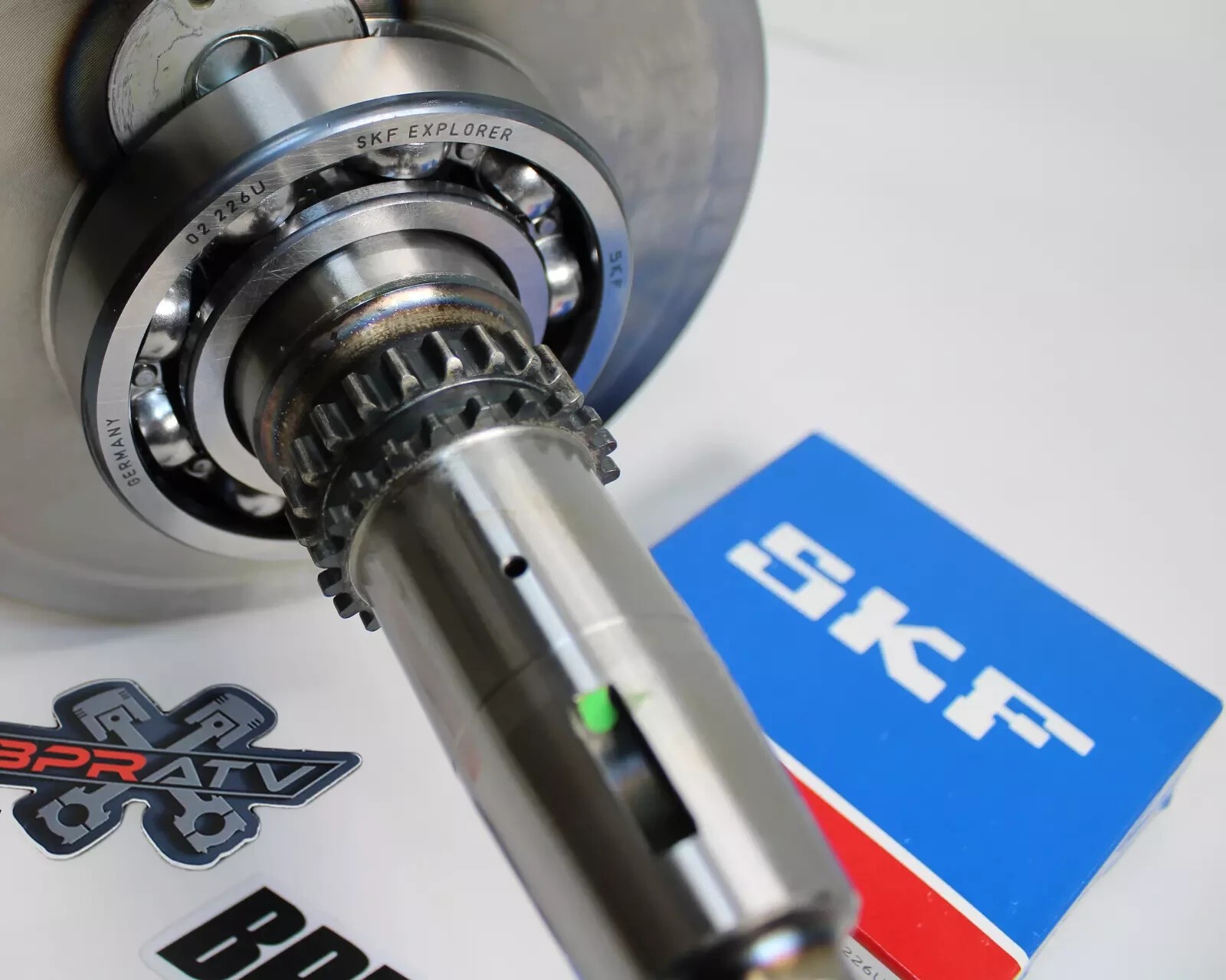 06-09 TRX 450R 450ER Stroker Crank +3 Hot Rods 4170 Crankshaft Assembly Bearings