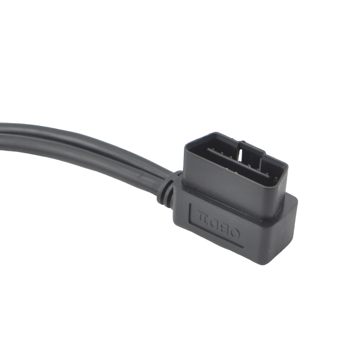 Right Angle OBD2 Splitter Y Cable Underdash Mount Bracket for GPS Tracker Device