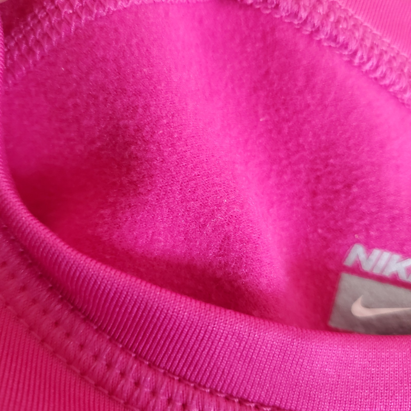 Nike Pro Women's Medium M Long Sleeve Compression Base Layer Shirt Hot Pink