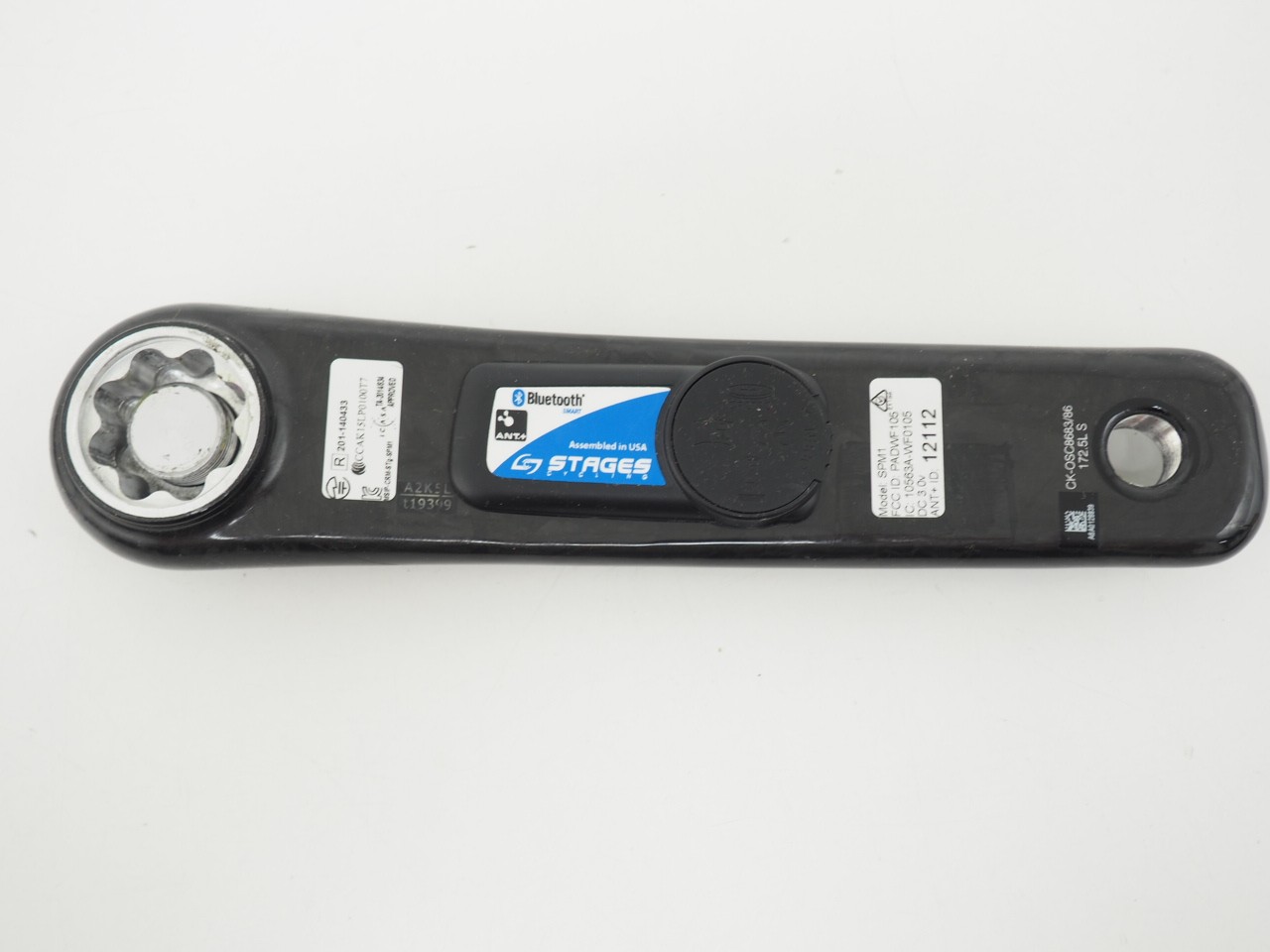 Stages Power Meter Bicycle Crank Arm Non-Drive Gen 2 BB30 / 386 172.5mm Carbon