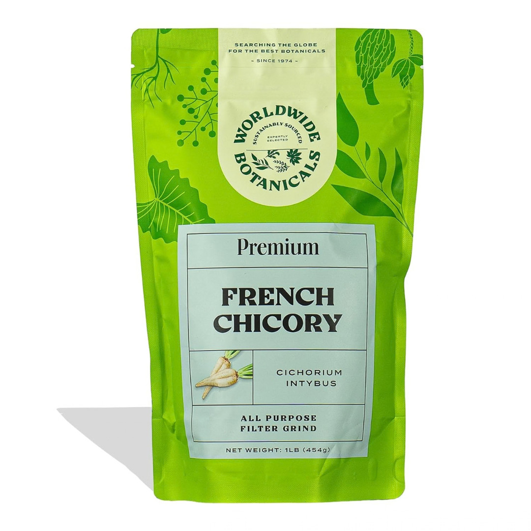 Worldwide Botanicals French Chicory Root - Brew Like Coffee Blend Roasted Chi...