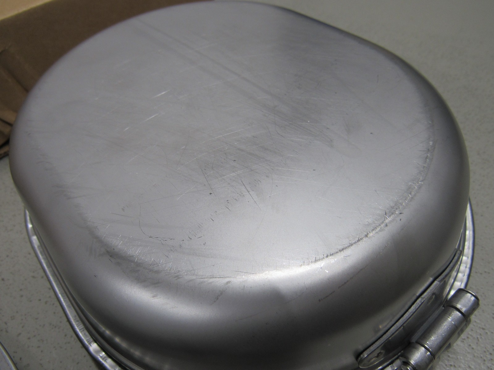 US Military Mess Kit Pan WYOTT 1991 Desert Storm Unused NOS SCUFFS QTY 1 Camping