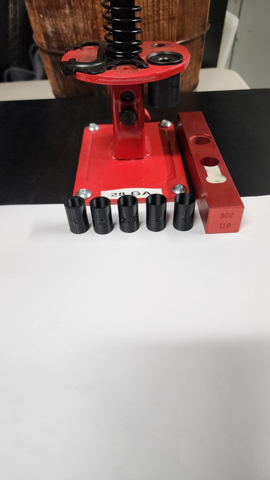 MEC CHARGE BAR SHOT BUSHINGS 302 502 118 SET OF 5 78 34 1116 58 12 3D-PRINTED