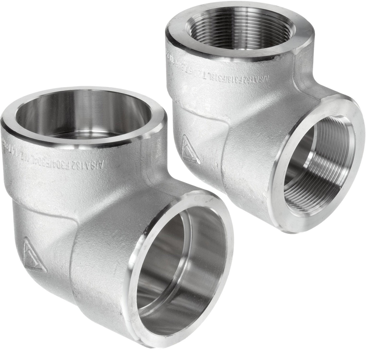 Various Size/Connection/Grade of Stainless Steel 90 Deg Elbow 3000 Class Pipe