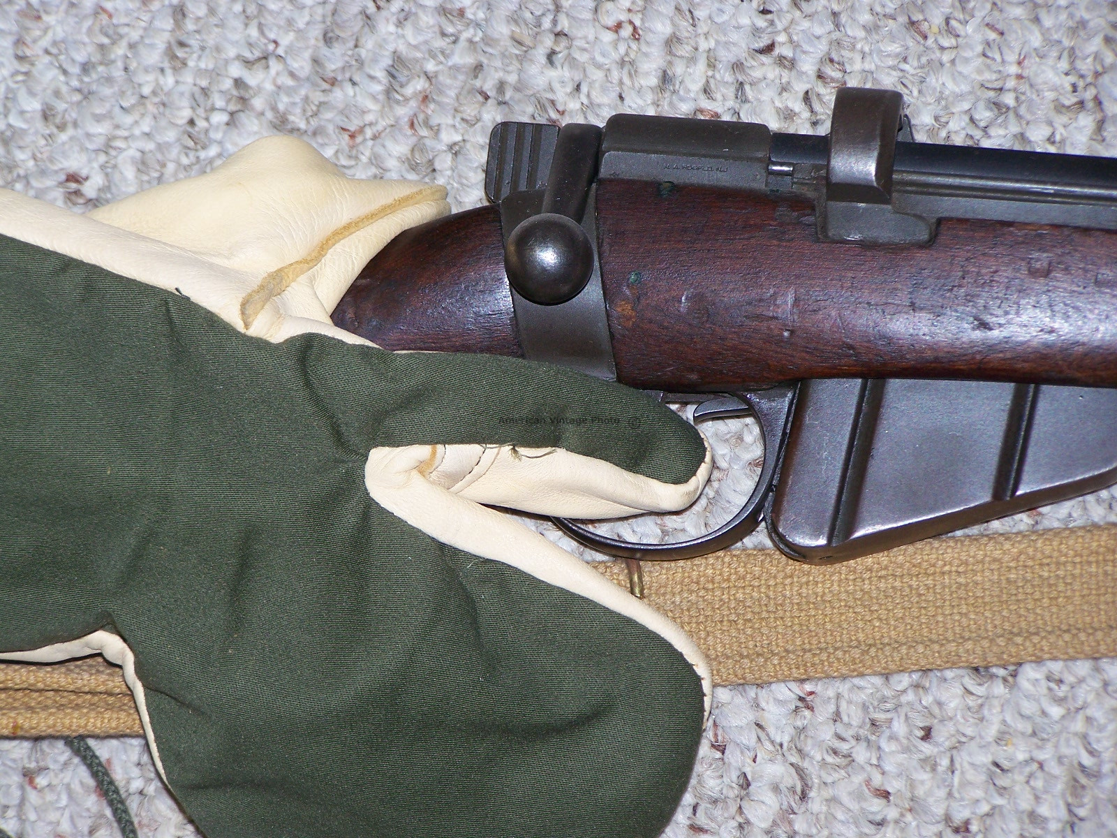 Mittens Trigger Finger + Wool Liners Large Military USMC Cold Weather NOS