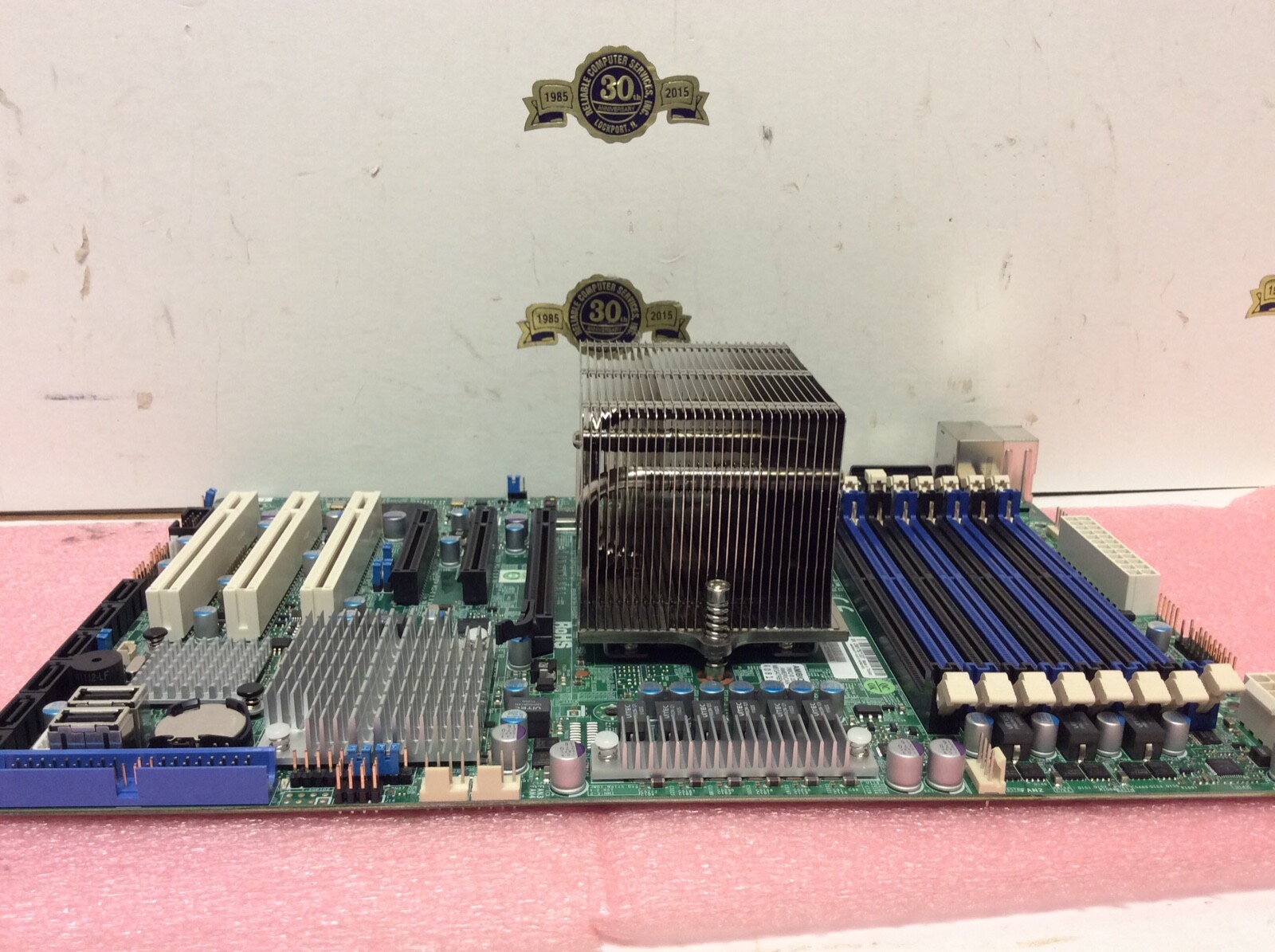 Super SuperMicro H8SGL-F Motherboard with CPU & Heatsink
