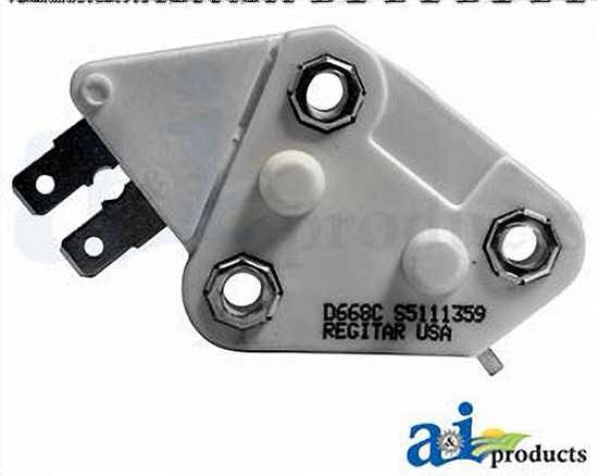 A-NR-161 Alternator Internal Voltage Regulator D668C Fits Delco Systems