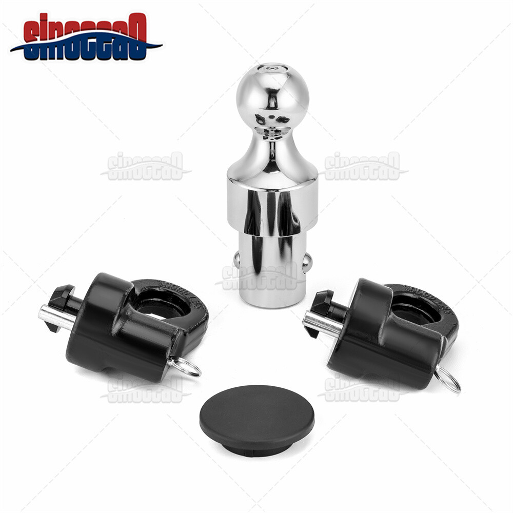 Puck System Gooseneck Hitch Ball Kit , 2-5/16" for 16-24 Silverado 2500HD/3500HD