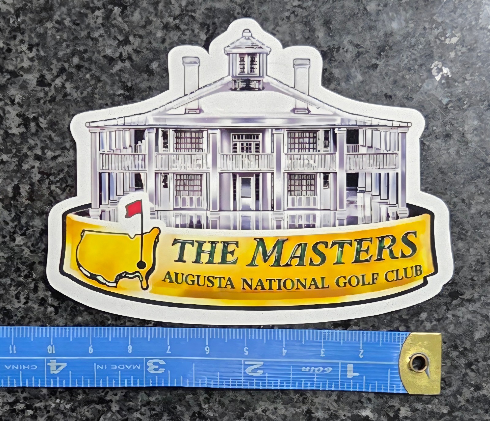 The Masters Tournament Golf Trophy Decal Vinyl Sticker Water Resistant UV Lamin