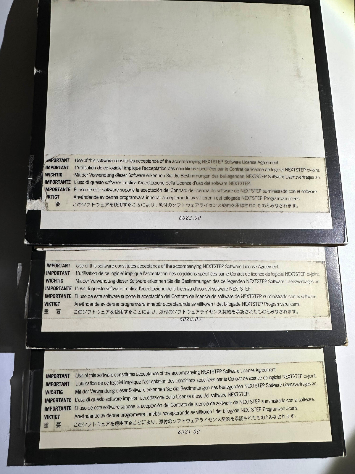 NeXTSTEP 3.1 User 68K Intel Operating System , NeXTSTEP 3.1 Fat Developer 3CDs