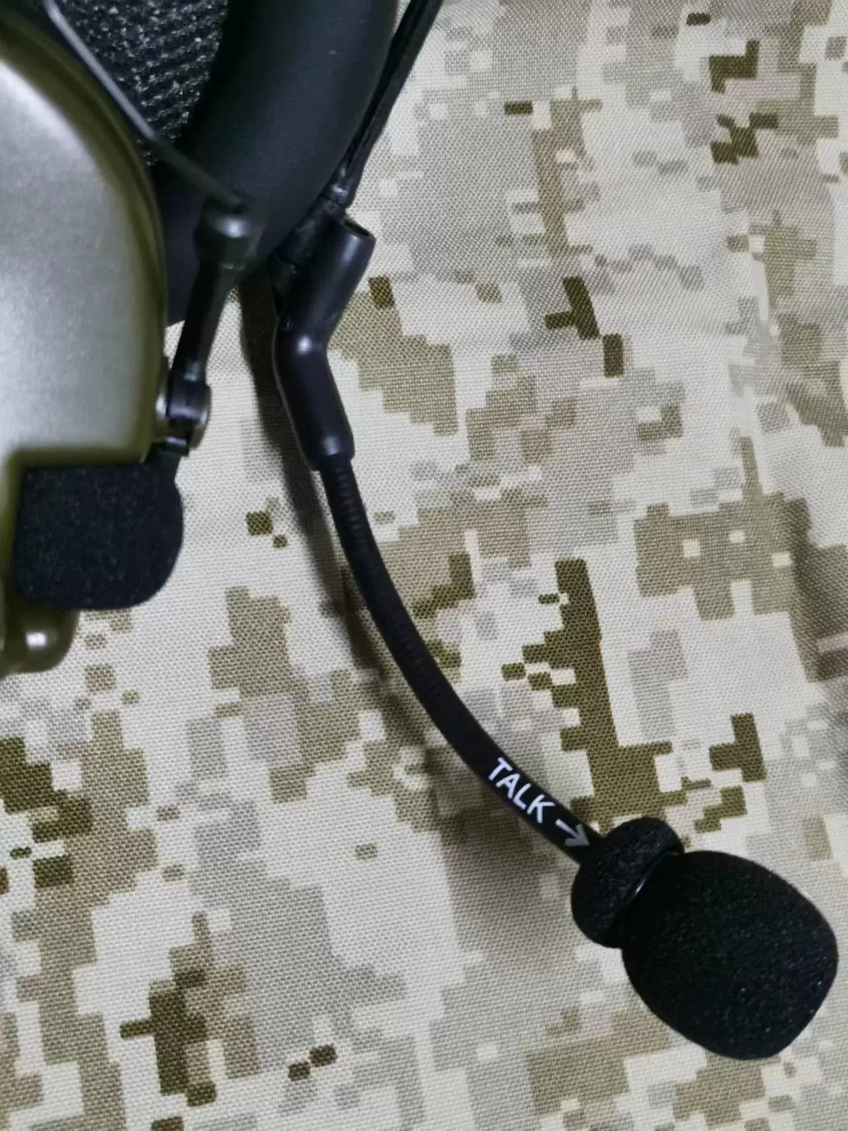 COMTAC III /C3 Single Com Noise Reduction Headset For TCA TRI /Real Mil-Spec PTT