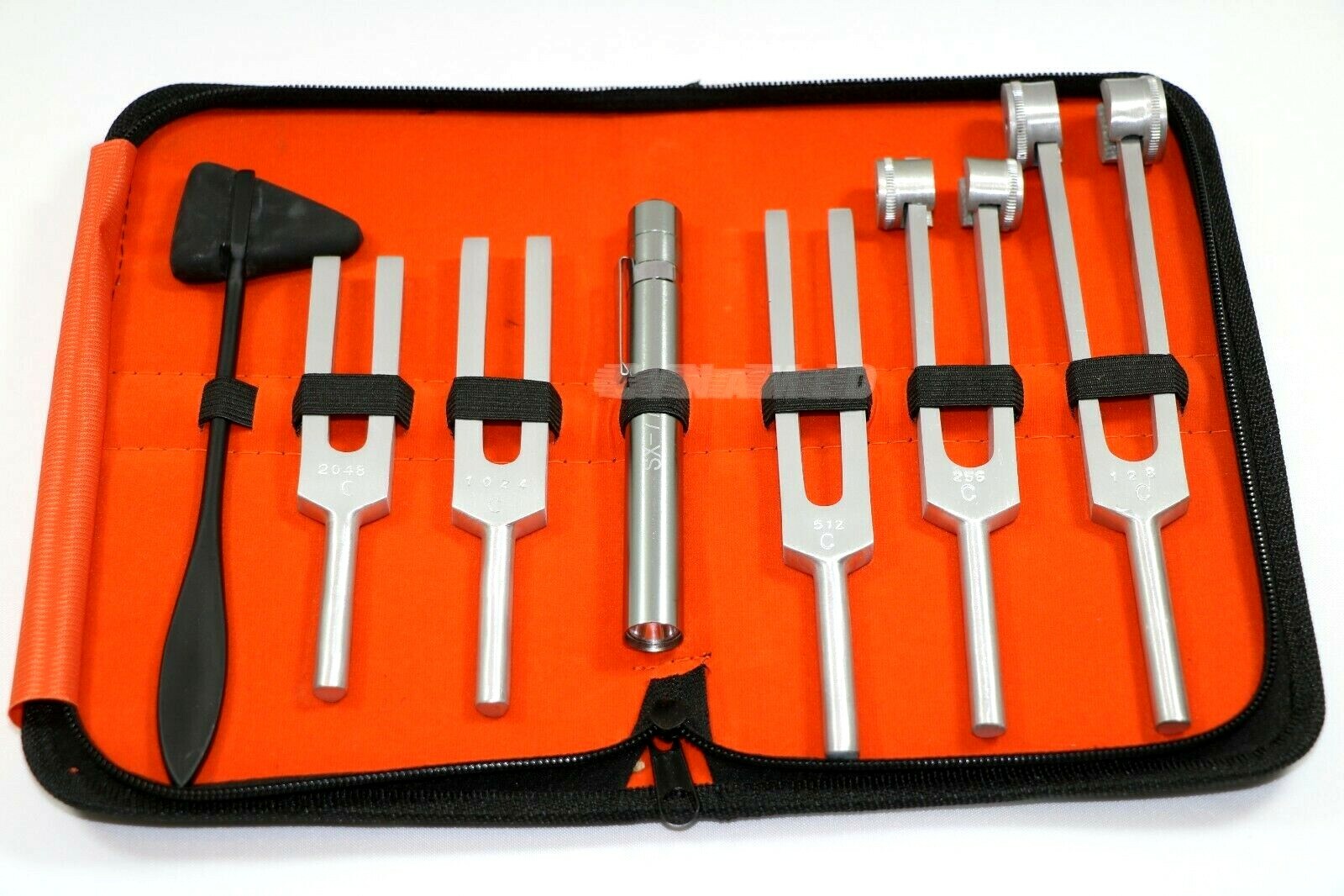 7 Tuning Fork Set Medical Surgical Chiropractic Physical Diagnostic instruments