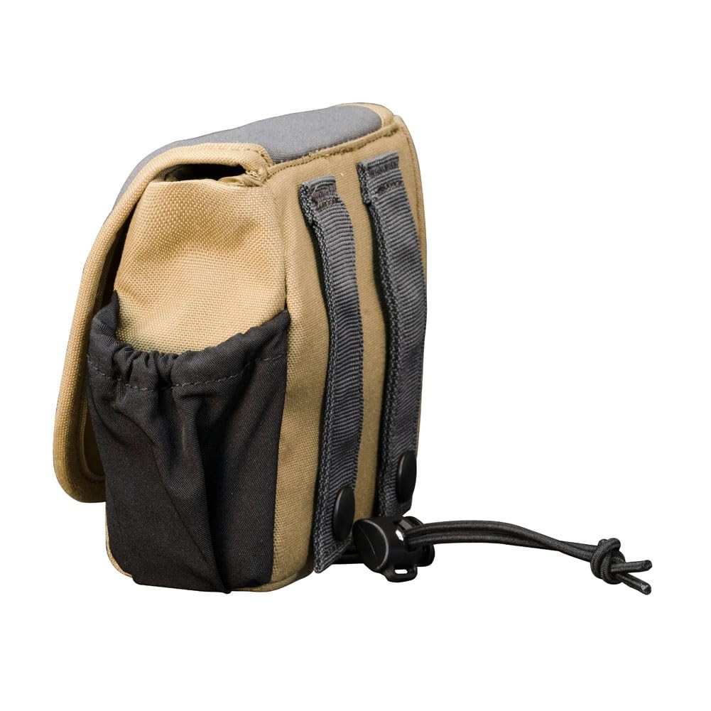 Leupold GO AFIELD Binocular Case Shadow, Tan/Gray, Small (Approx 6"x6"x2")