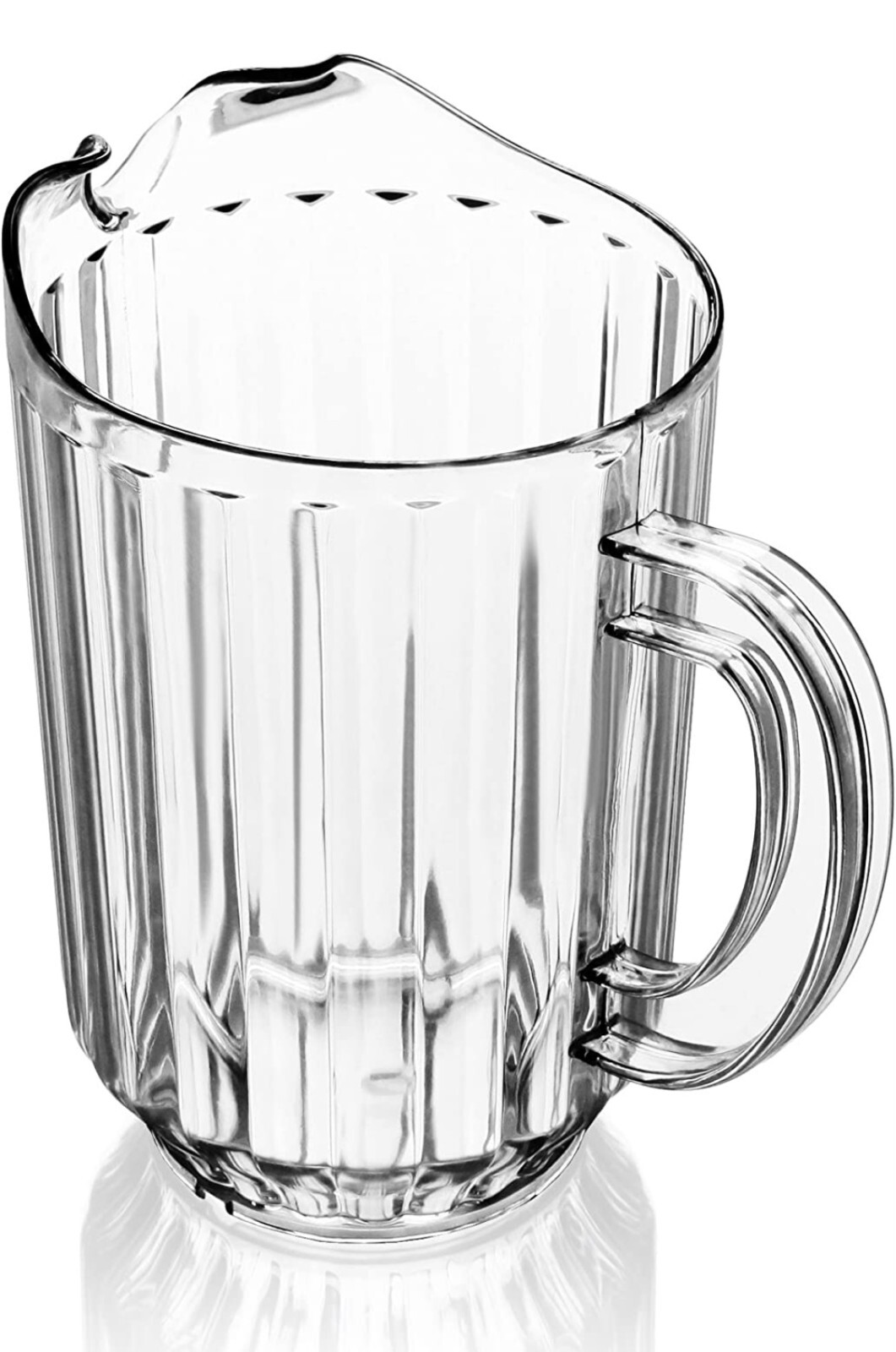 32 oz or 60 oz Clear SAN Plastic Water Pitcher BPA free