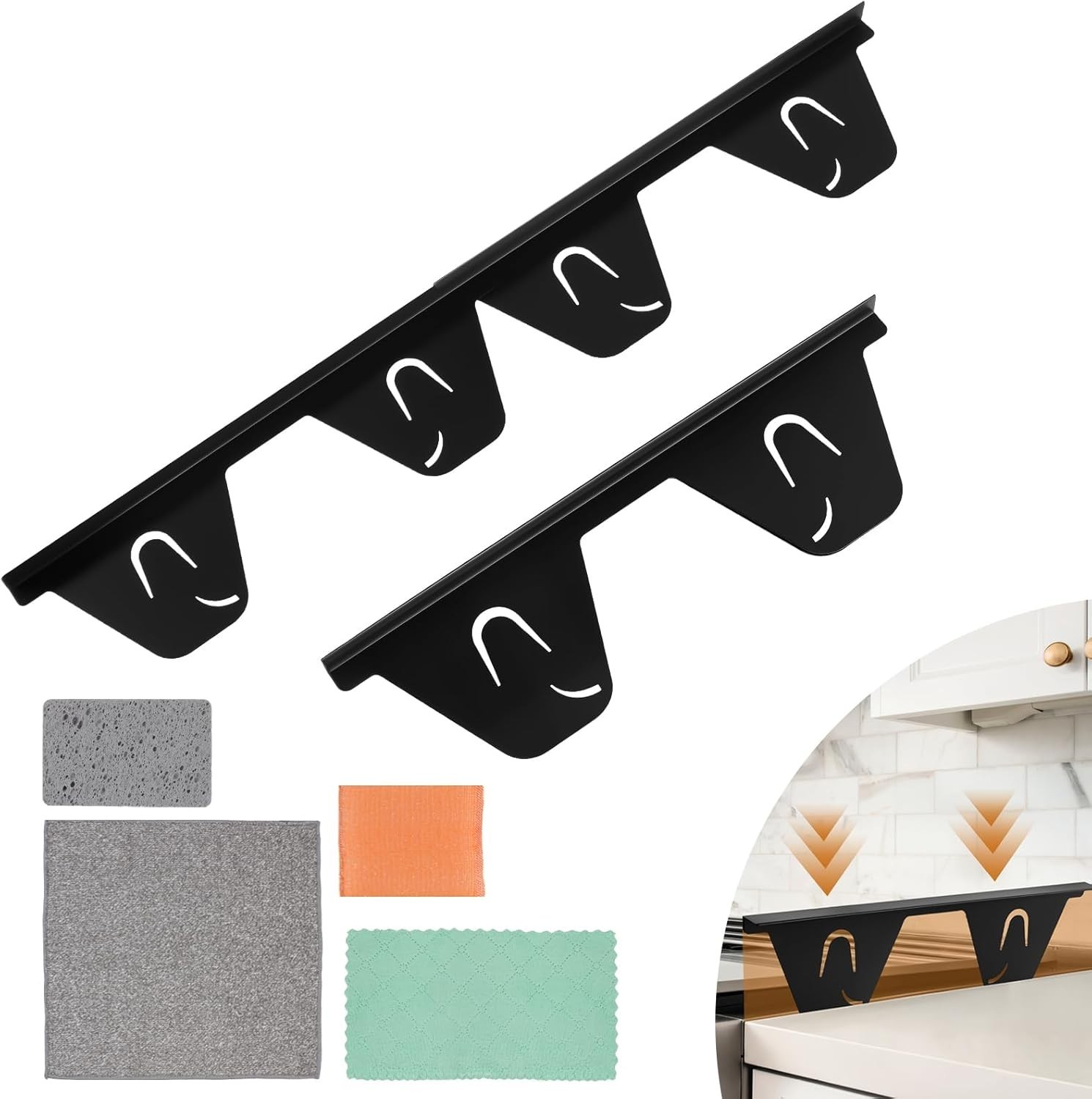 2 Pack Stove Counter Gap Cover Stainless Steel,Stove Guard for Kitchen Oven Coun