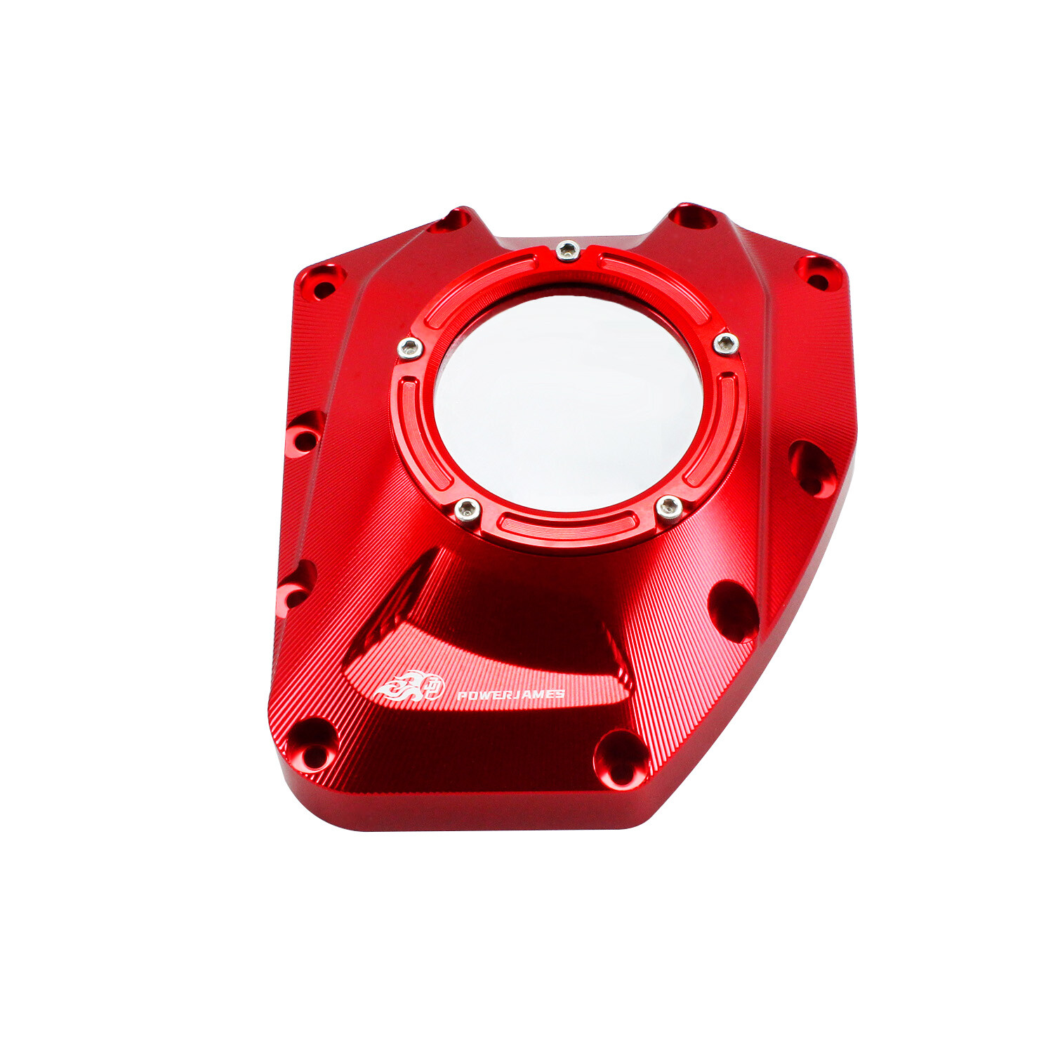 Red Engine Cover Camshaft Cover For Harley 01-17 Dyna Low Rider FXDB FXDF FXDL