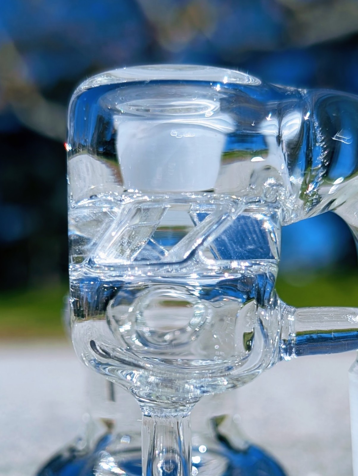 Turbine Perc 14mm 90° Premium Dry Ash Catcher Tobacco Water Pipe Bong Bubbler