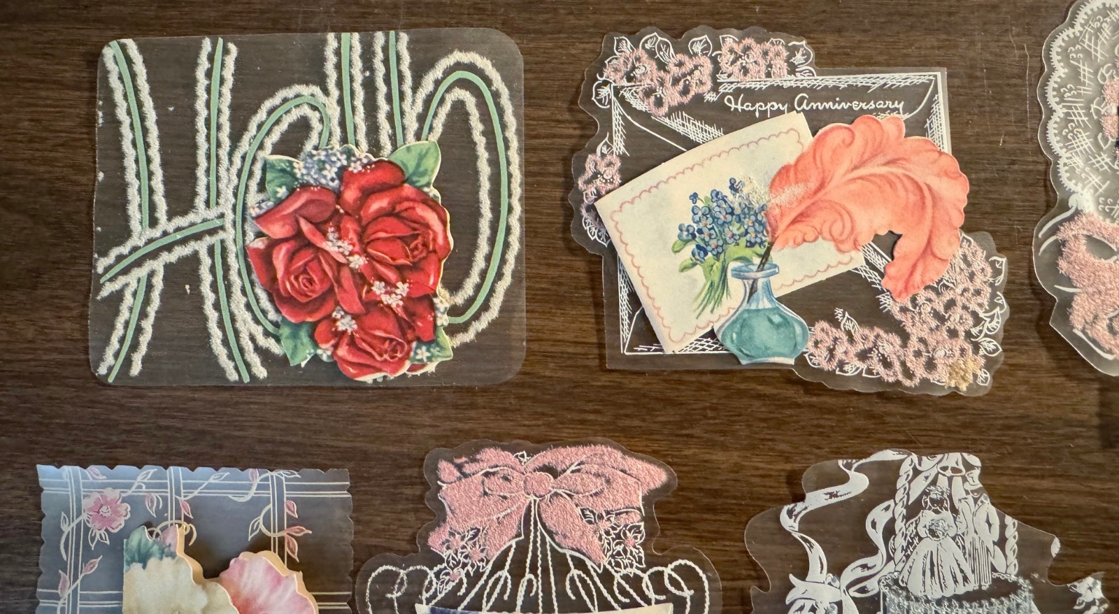 8 SMALL All Occasion Gift Tags or Cards