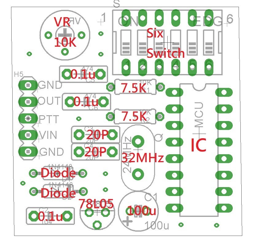 CTCSS ENCODER SUB TONE
