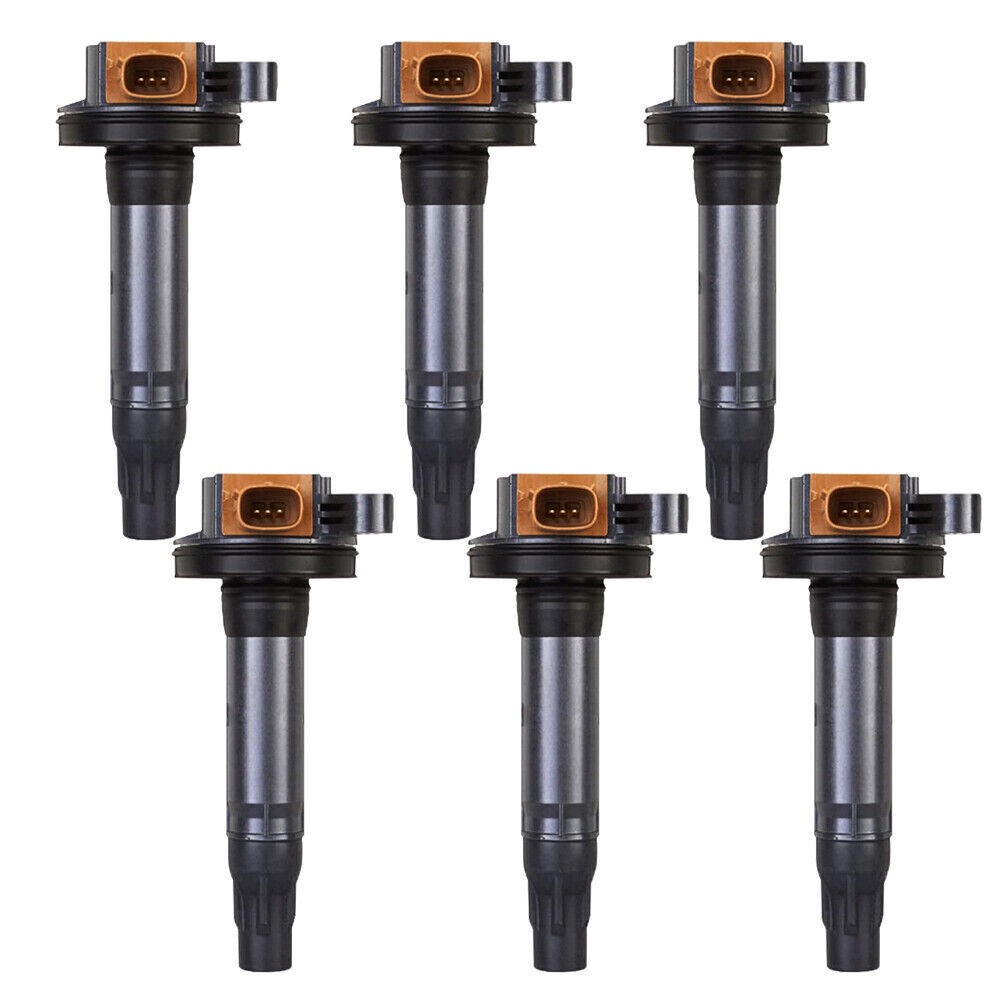 6PCS GENUINE Motorcraft Ignition Coil & Spark Plug For Ford F150 3.5L]