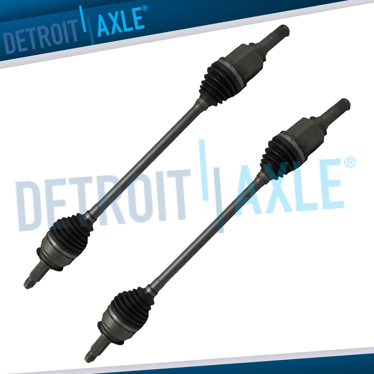 Front Driver & Passenger CV Axle Shaft Assembly for Subaru Forester Impreza WRX