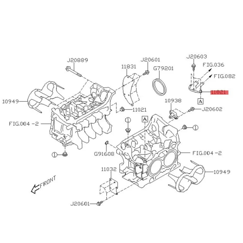 Upgraded Metal Valve Hose Connector for Subaru Forester Impreza Legacy Outback