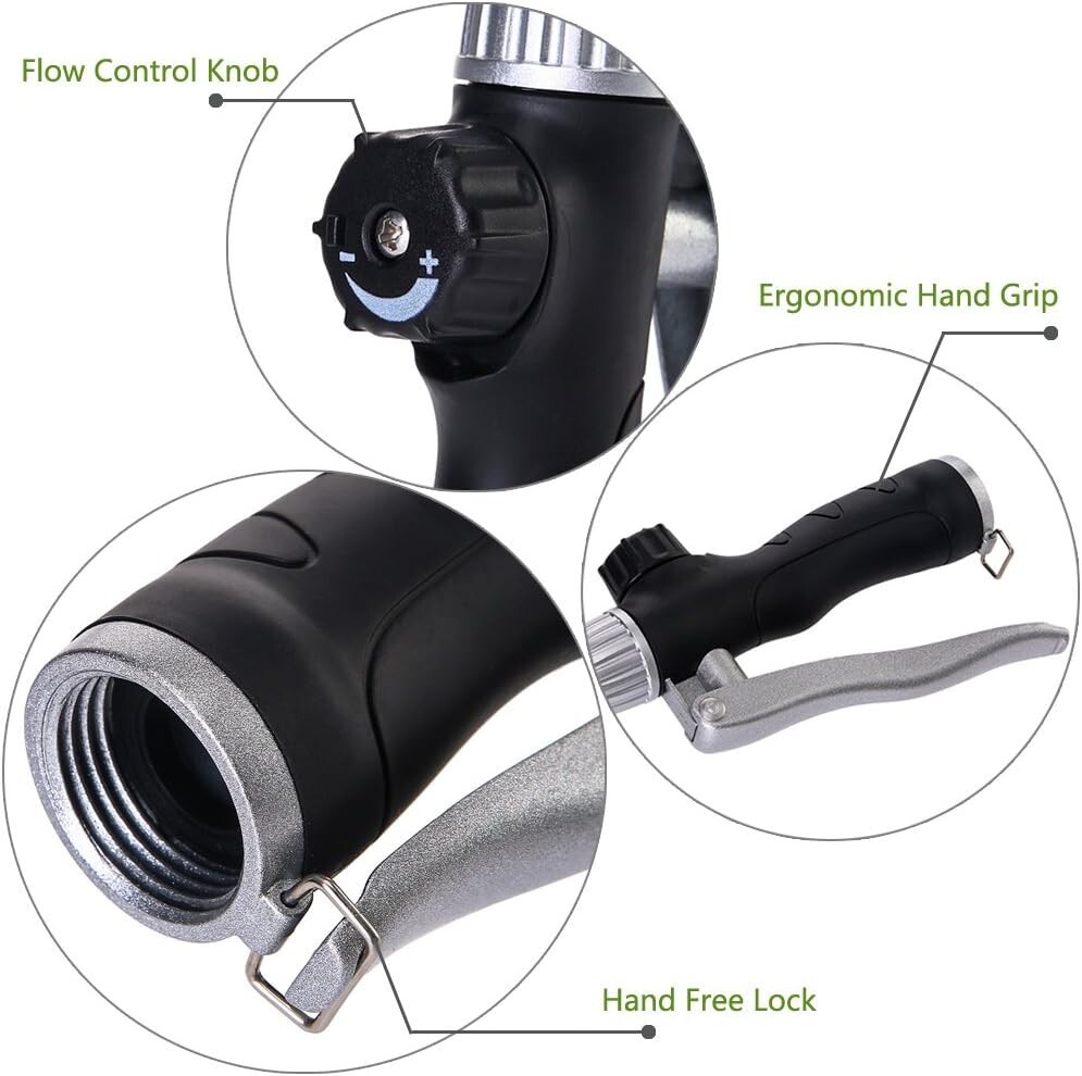 Watering Wand 24 Inches Sprayer w/ Superior Stainless Head for Garden Lawn