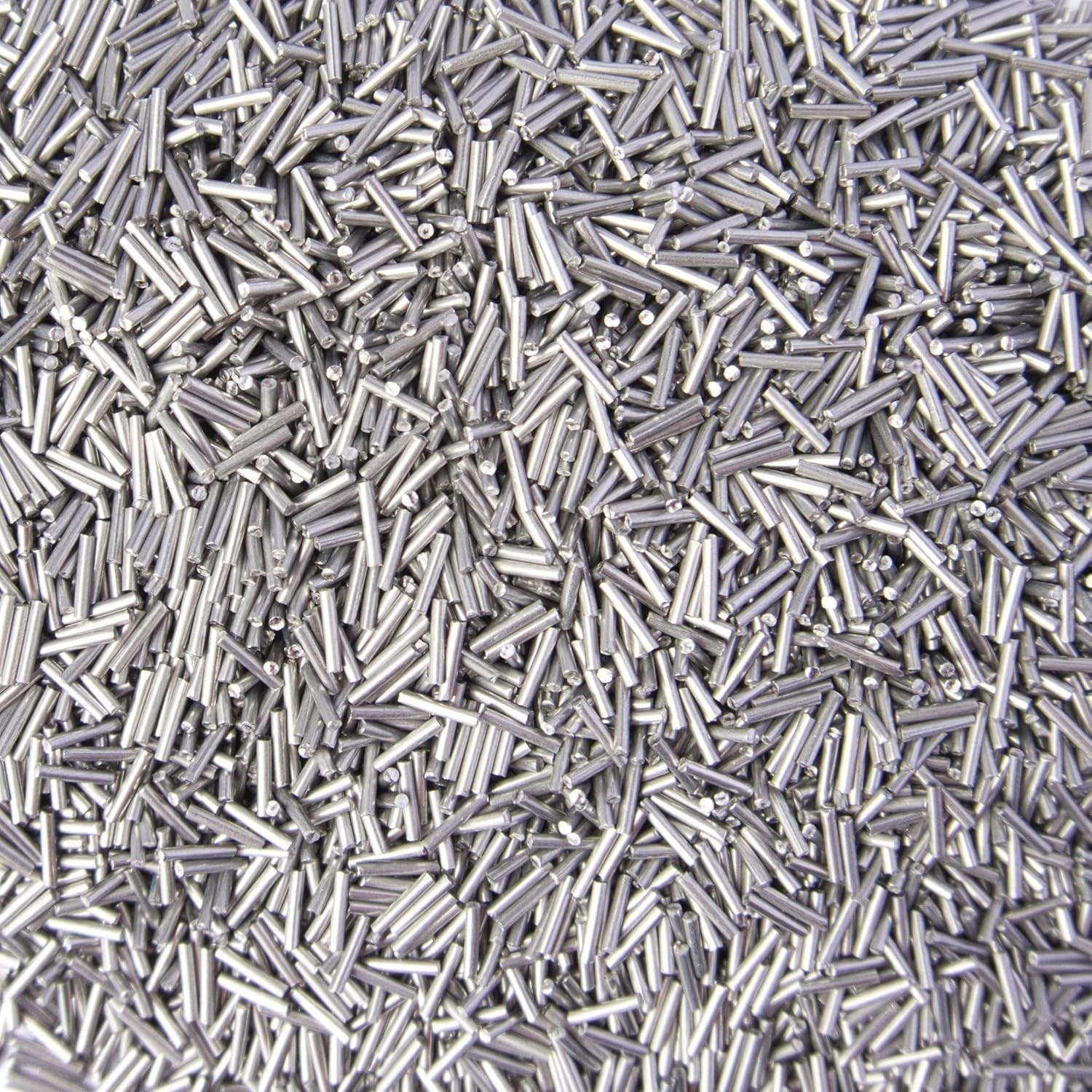 1 LB Stainless Steel Tumbling Media Pins - 0.047" Diameter, 0.255" Length