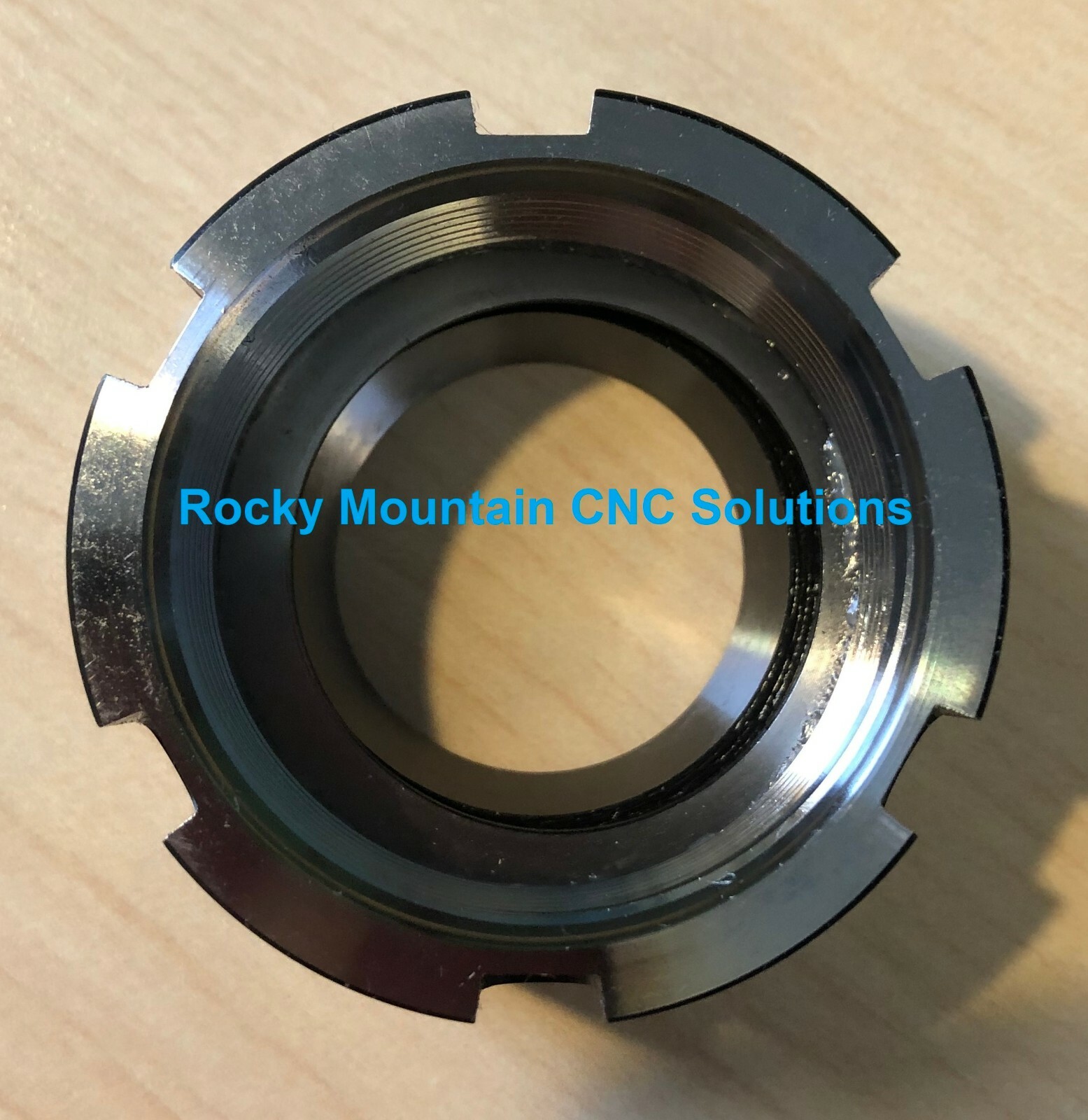 NEW - ER32 BEARING STYLE COLLET NUT - NO BRASS - ALL STEEL - $1.00 SHIPPING