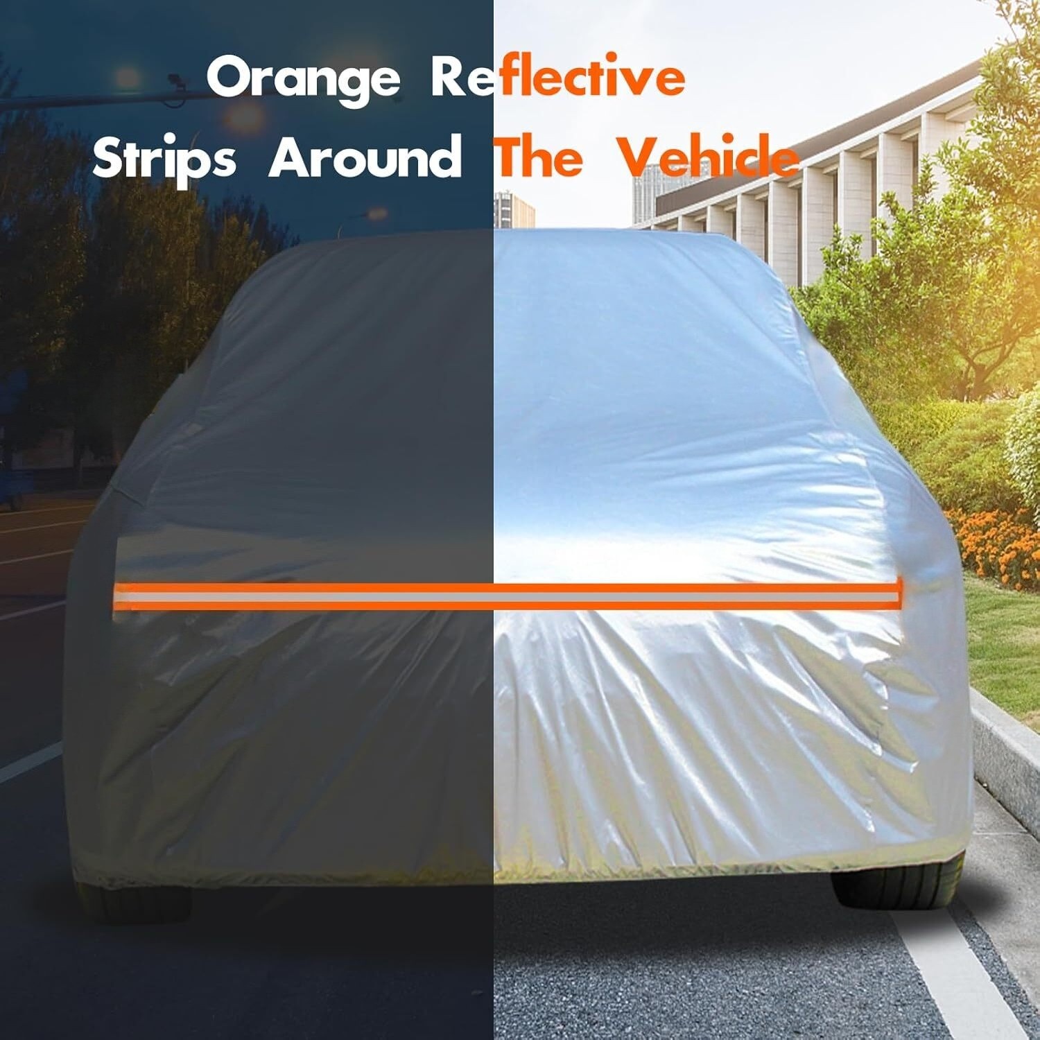 420D Universal 210 inch Waterproof Pickup Truck Car Cover All Weather Protection