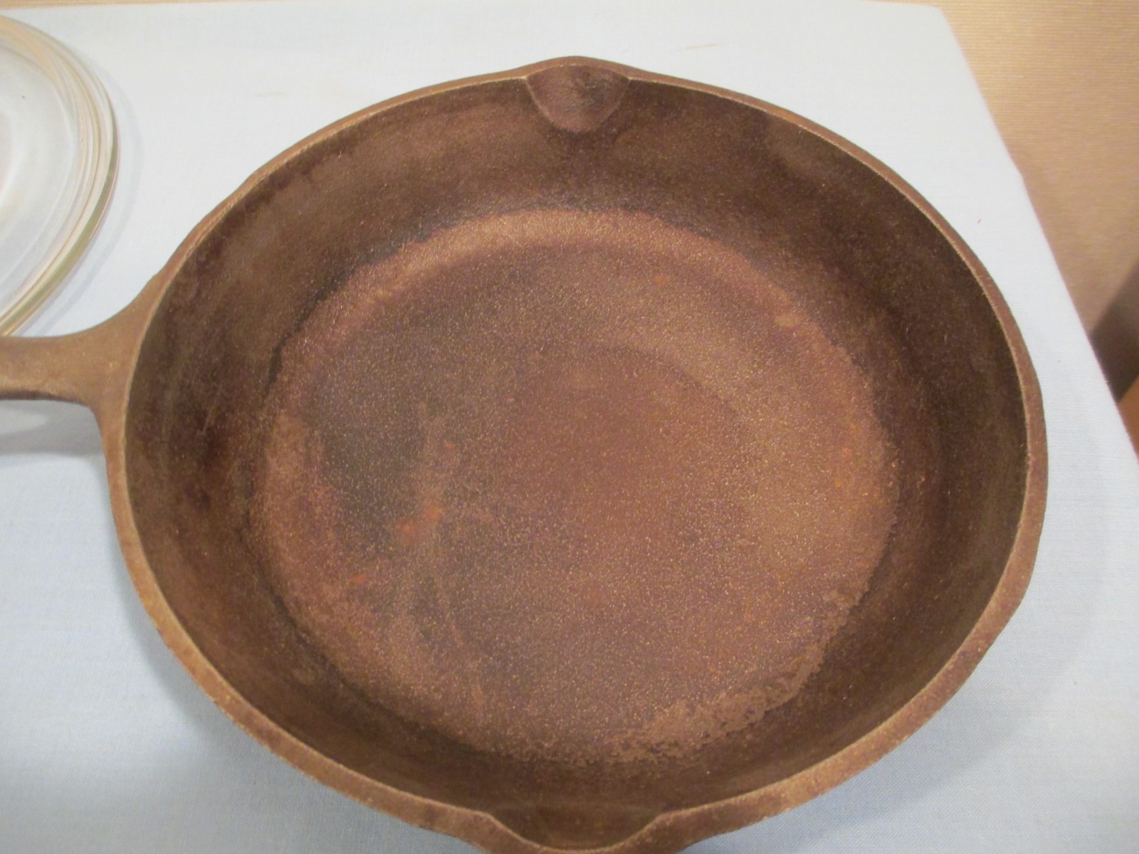 Birmingham Stove & Range No.5 Cast Iron Skillet with Glass Lid