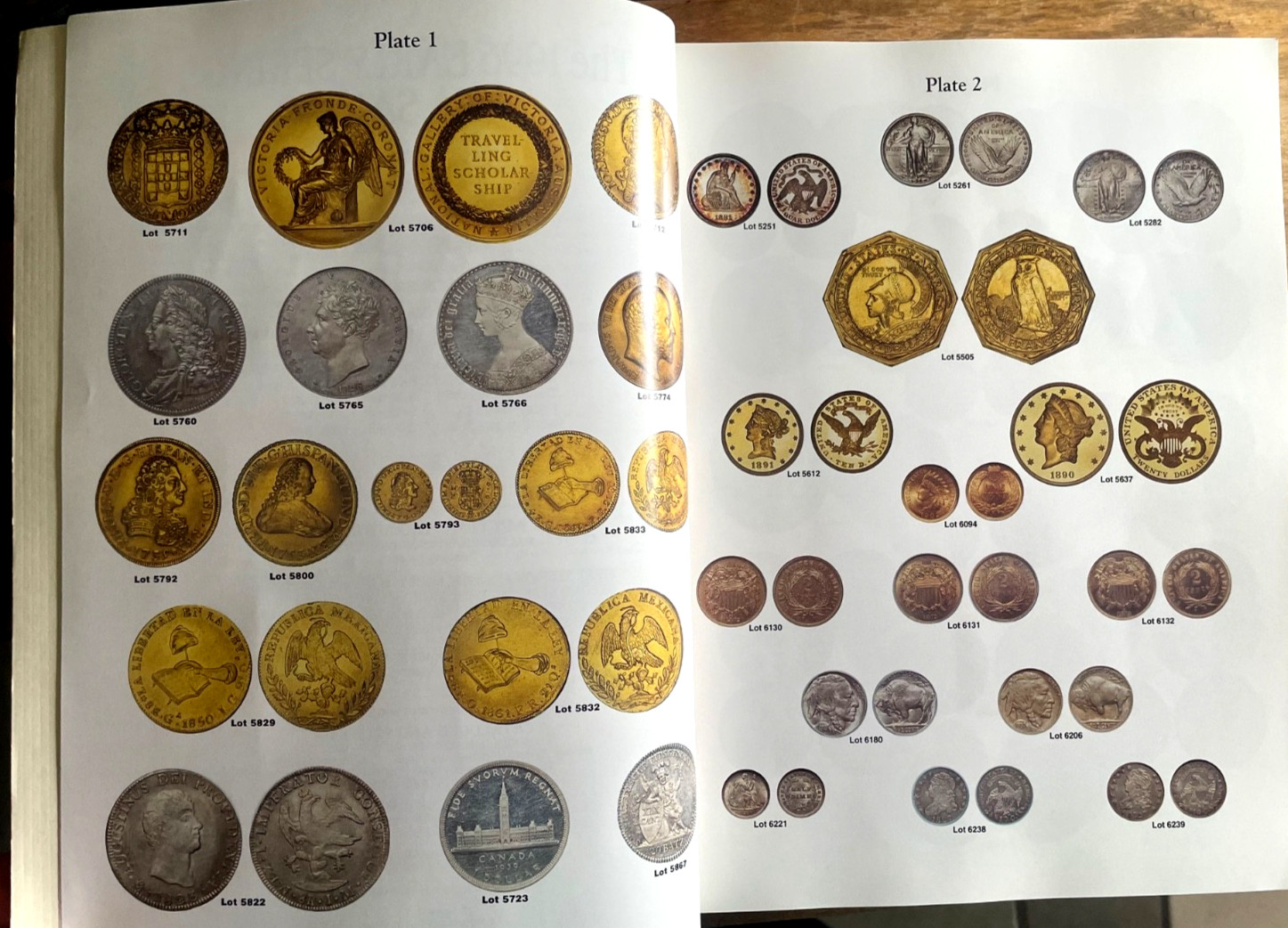 Heritage Auction Catalog March 1996 Numismatic Consignment