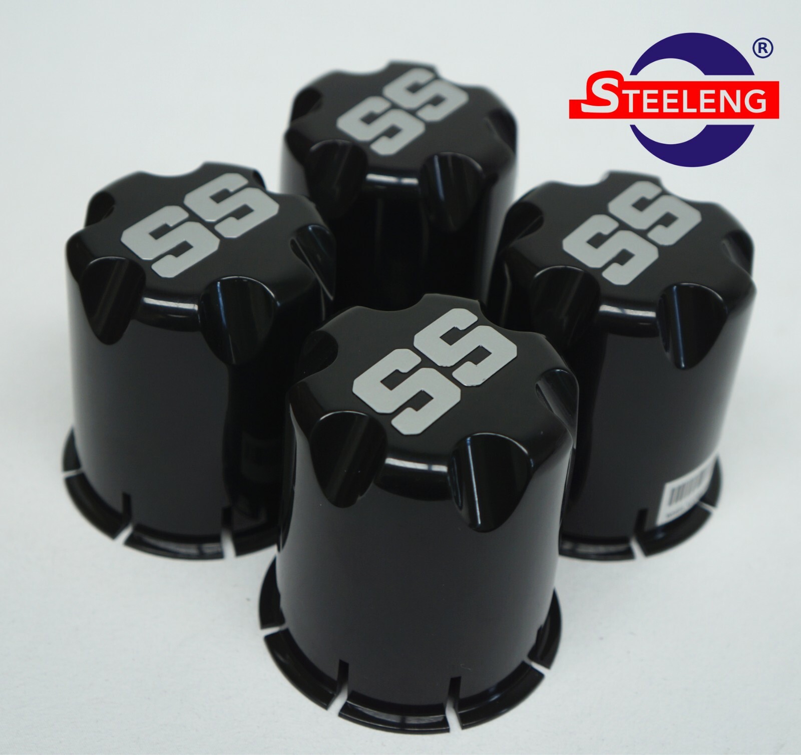 GOLF CART 14"x7" BLACK VAMPIRE WHEELS and 23"x10"-14" DOT ALL TERRAIN TIRES (4)