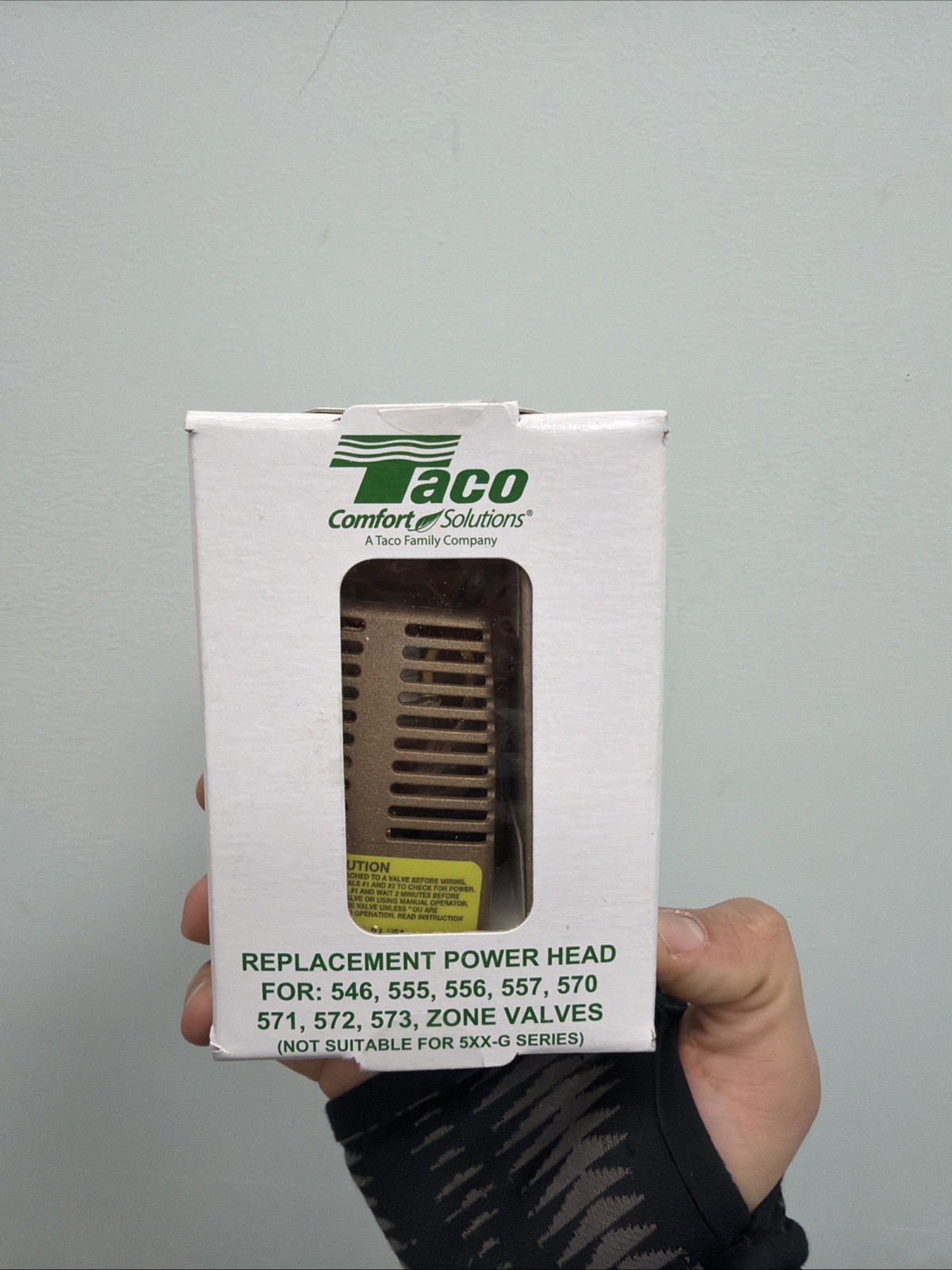 Taco Comfort Solutions Made Easy Boiler Replacement Power Head, Zone Valve READ