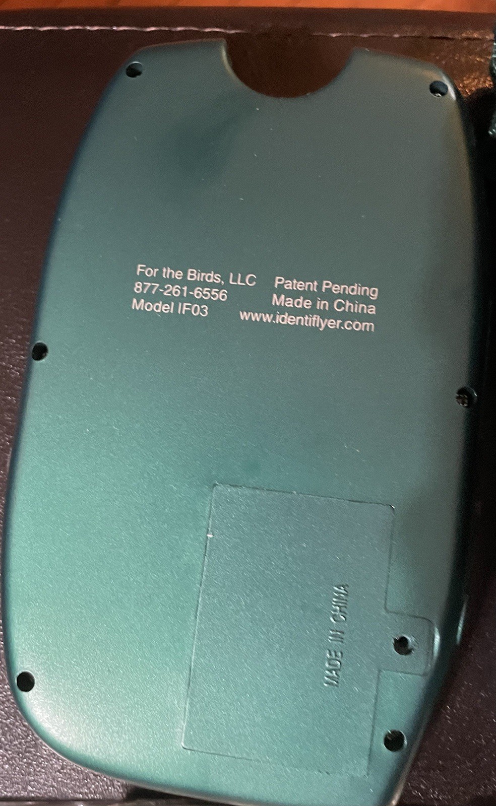 Handheld Electronic Birdsong Identiflyer,Carrying Case, 14 Song Cards,Earbud